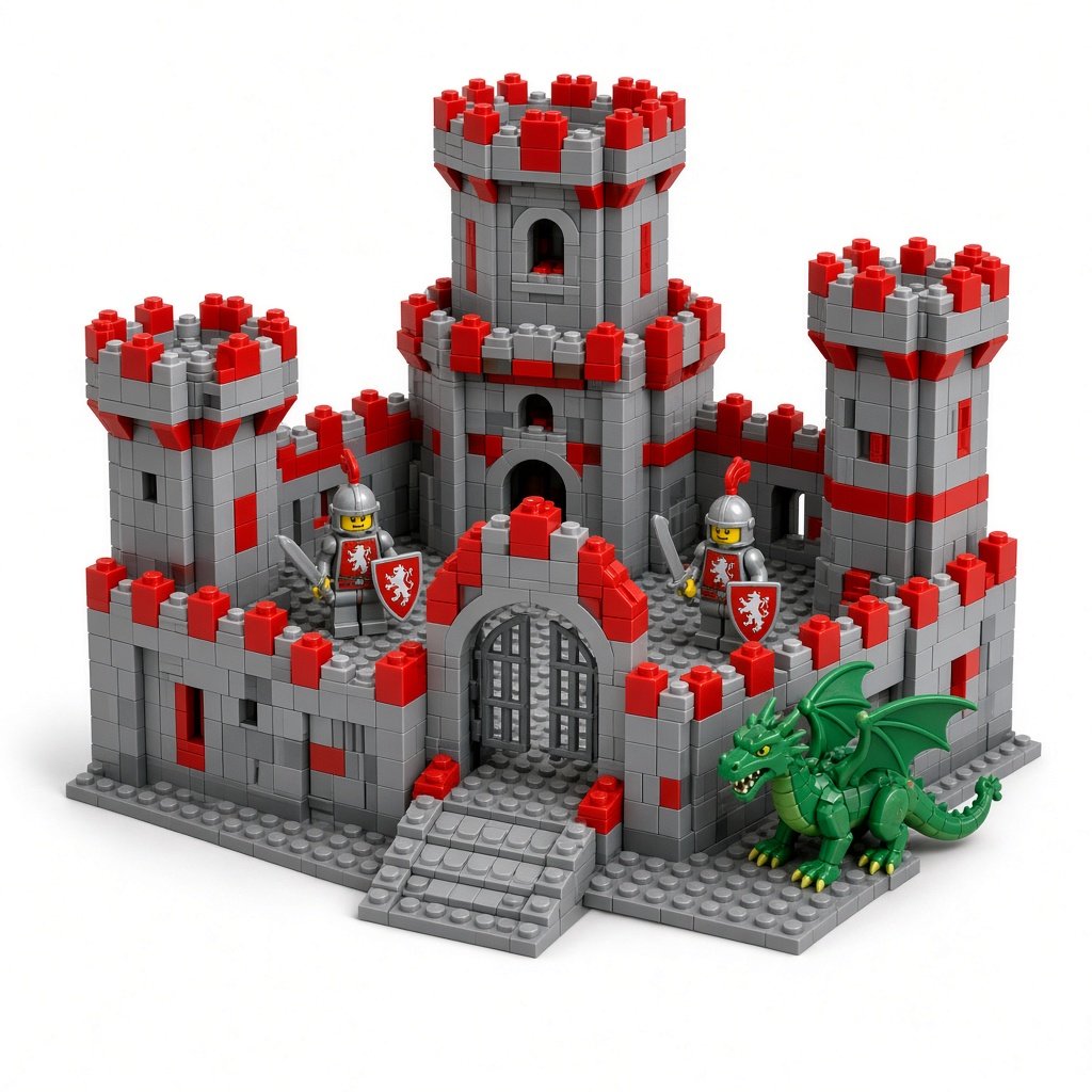 Kit de construction château fort